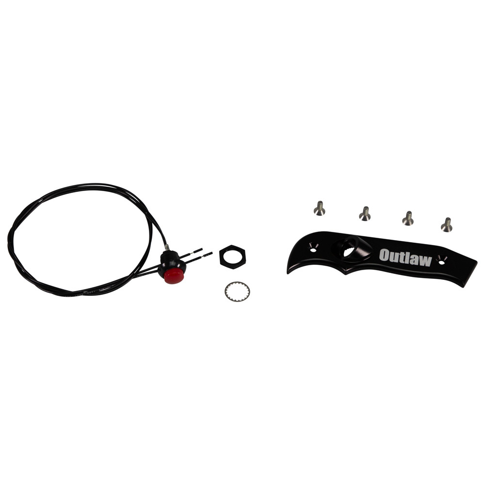 Tci Outlaw Grips w/Button 618008