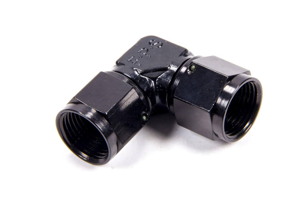 Fragola #10 Female 90 Degree Coupler Fitting Black 496310-BL
