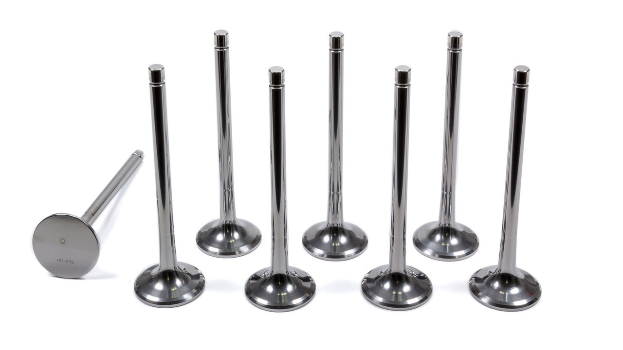 Del West 11/32 Exhaust Valves - 1.625 EV1625-6T-CRST-8