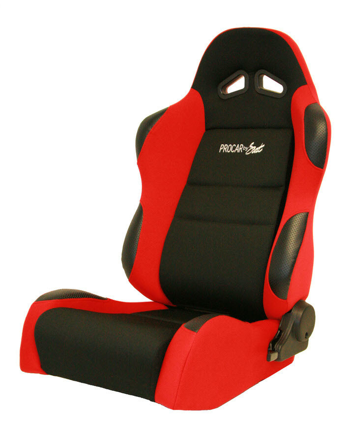 Scat Enterprises Sportsman Racing Seat - Left - Red Velour 80-1606-64L