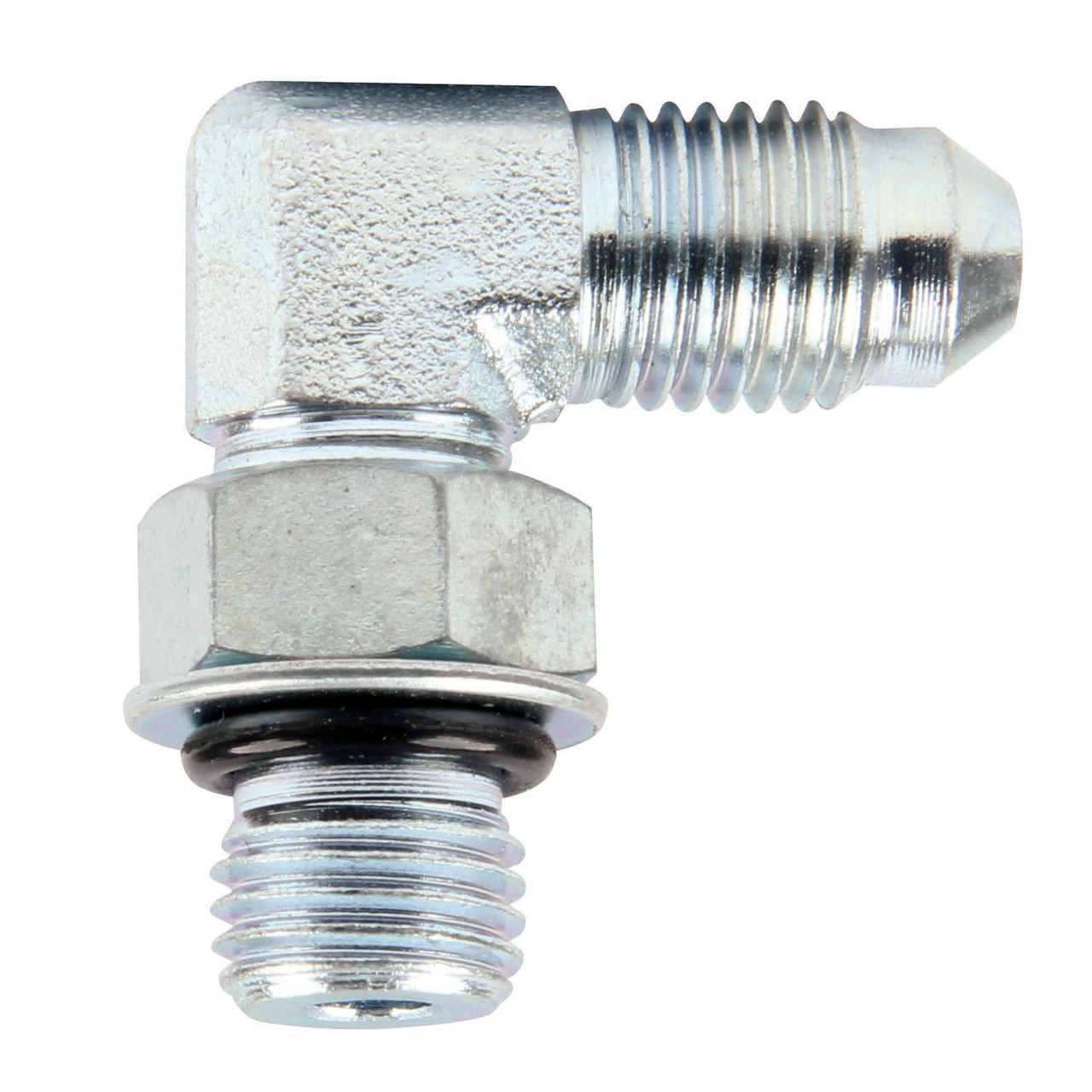 Allstar Performance Adapter Fittings -4 to 7/16-20 90 Degree 2pk ALL50035
