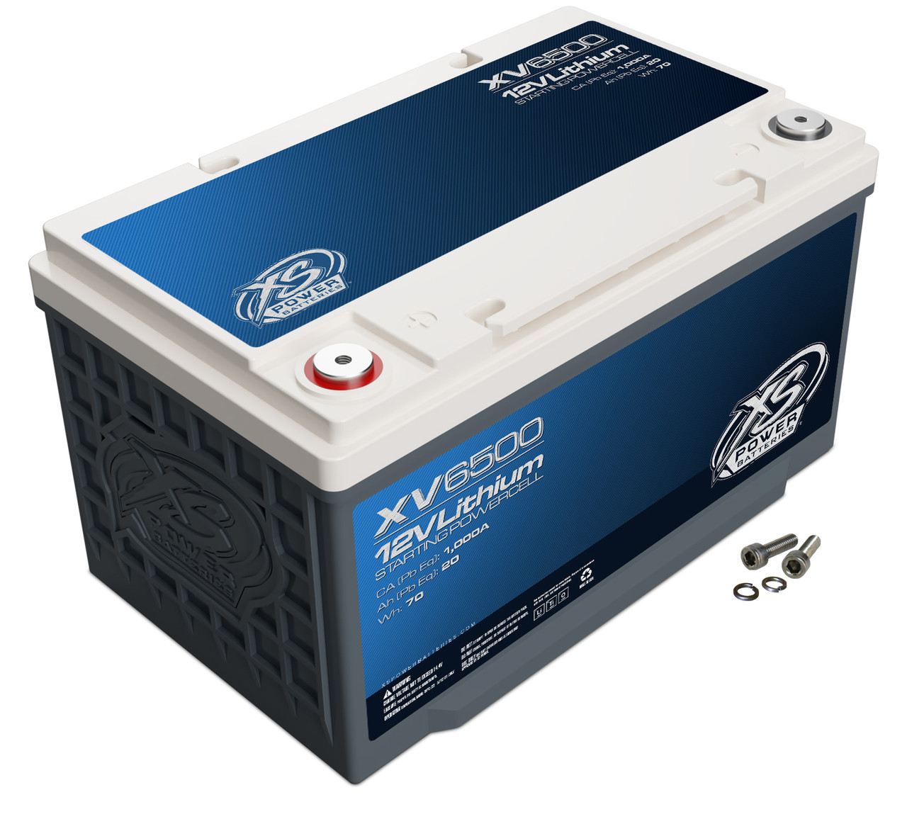 Xs Power Battery Lithium Titan8 XV Series 12 Volt Battery 1000 CA XV6500