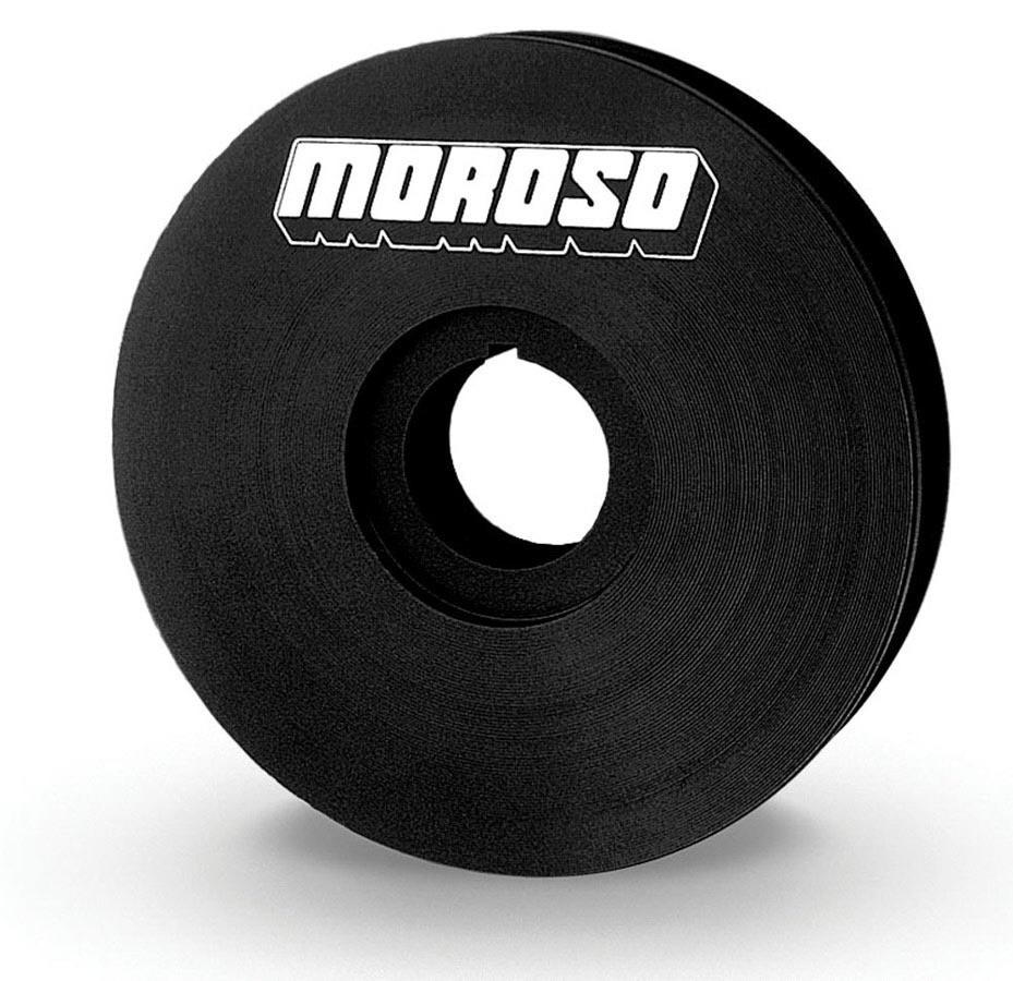Moroso 4in V-Belt Crank Pulley 23523