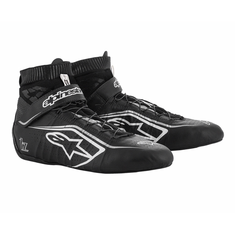 Alpinestars Usa Tech 1-Z Shoe Size 9 Black / White 2715120-1219-9