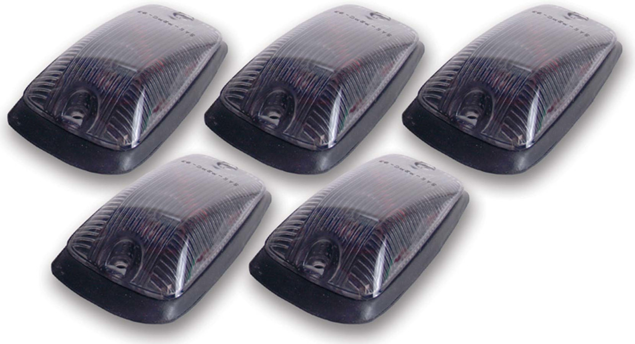 Pacer Performance Cab Roof Lights Smoke 88-02 GM P/U Non LED 20-220S