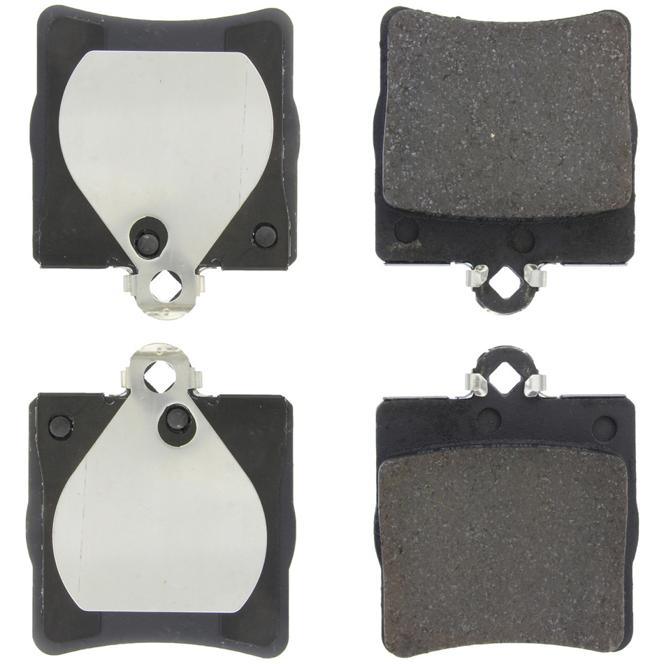 Centric Brake Parts Posi-Quiet Ceramic Brake Pads with Shims and Har 105.0779
