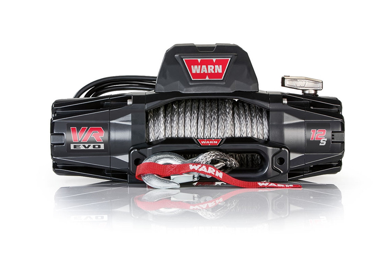 Warn VR EVO 12-S Winch 12000# Synthetic Rope 103255