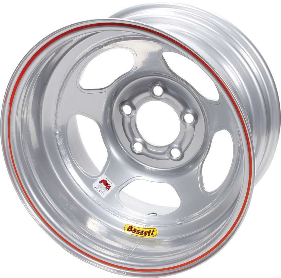 Bassett 15x8 IMCA Silver Inertia 5x4.75 58AC2IS
