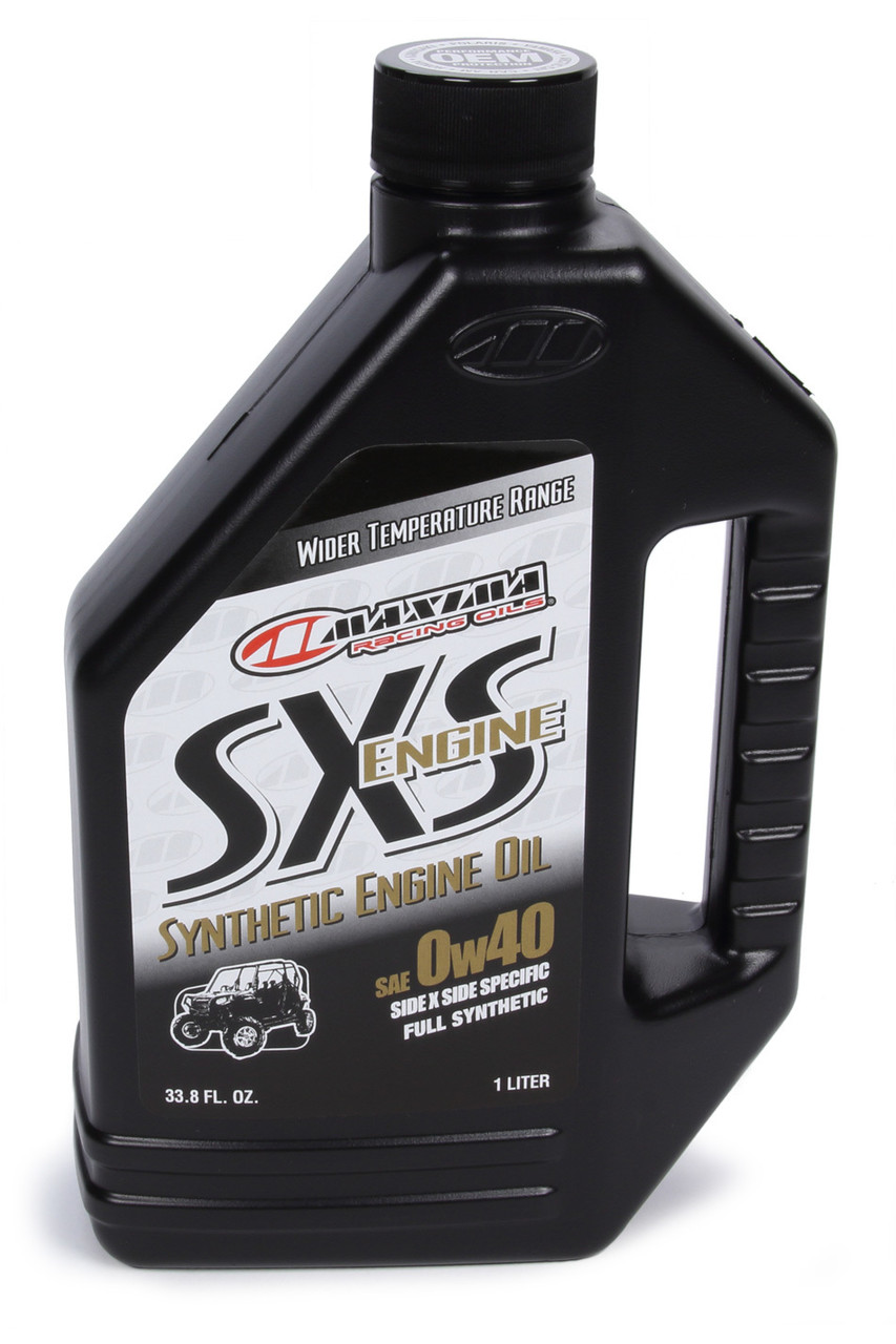 Maxima Racing Oils SXS Engine Full Syntheti c 0w40 1 Liter 30-12901S