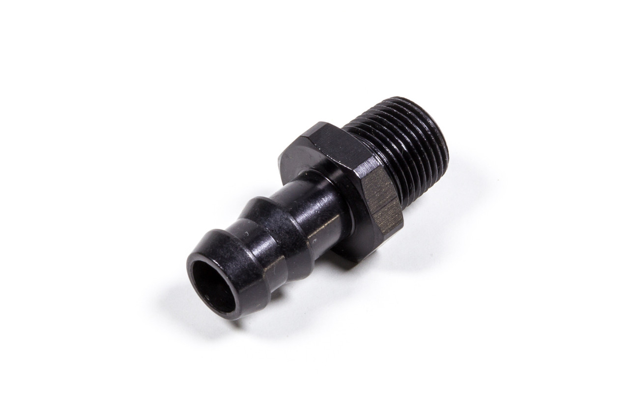 Fragola 1/2 Hose Barb X 3/8 MPT Fitting Black 484008-BL