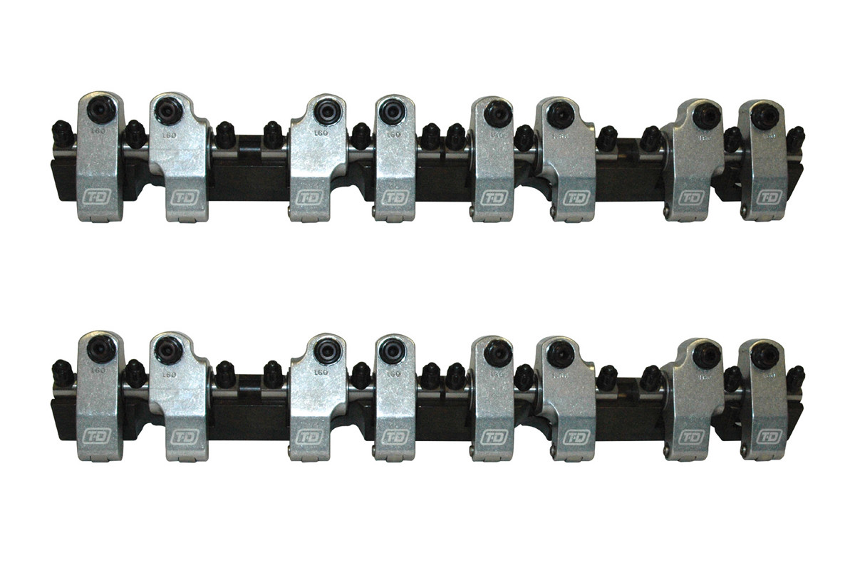 T and D Machine SBC Shaft Rocker Arm Kit - 1.6/1.6 Ratio 2301-160/160