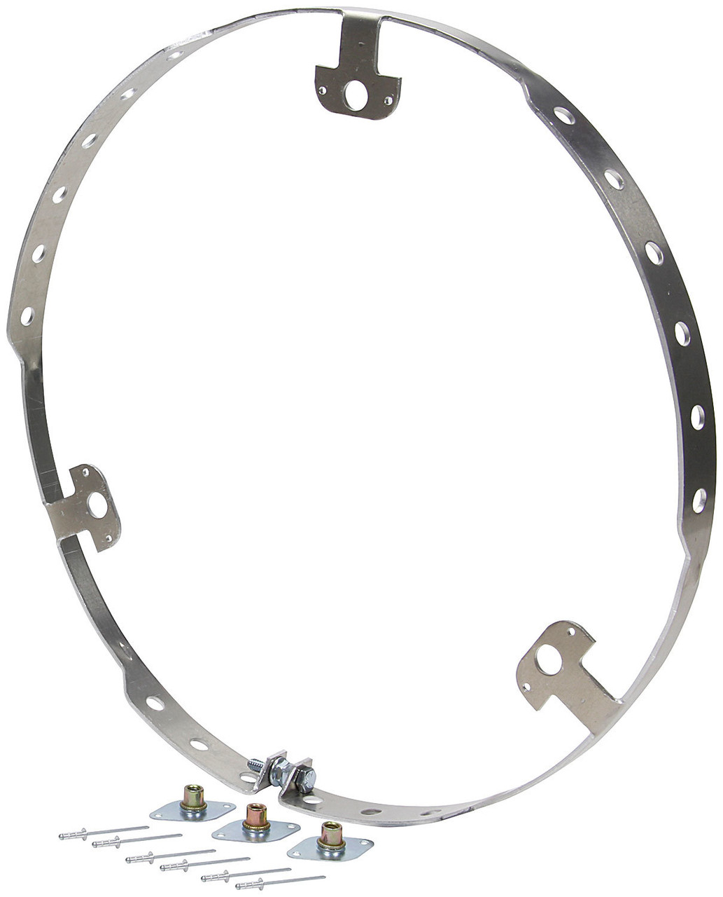 Allstar Performance Wheel Ring Flat Style Alum 3 Fastener Bolt-on ALL44245