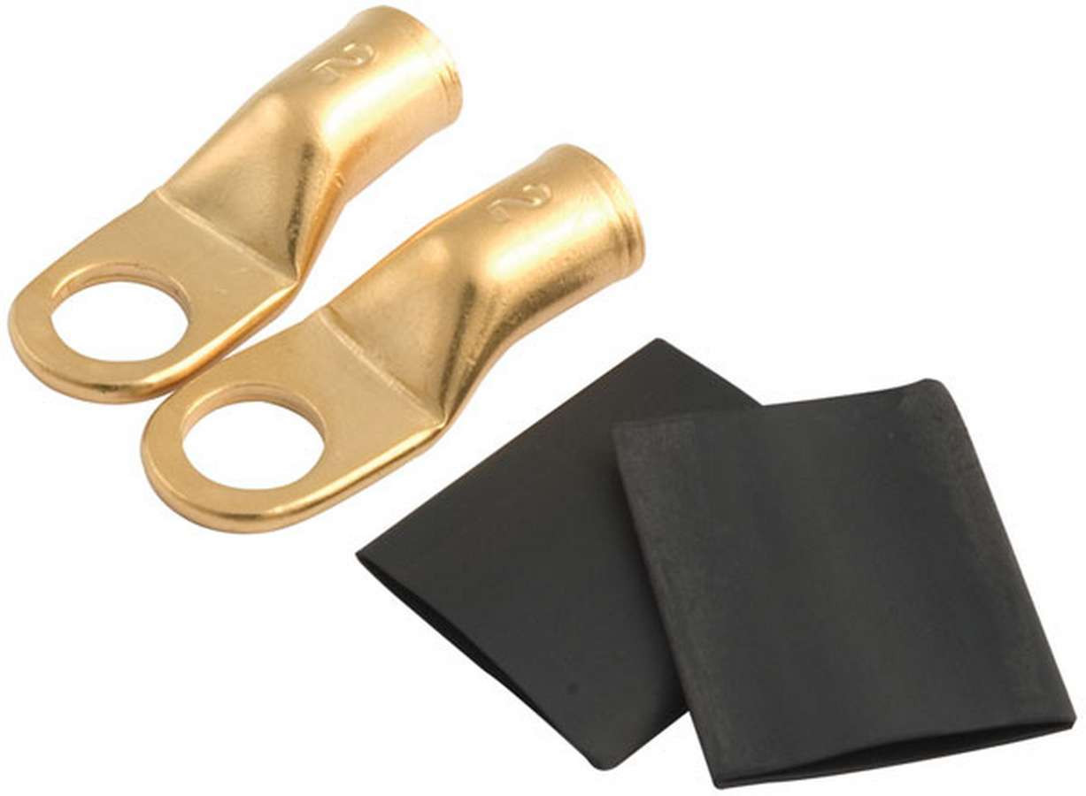 Allstar Performance Ring Terminals 2 Gauge 3/8in Hole ALL76117