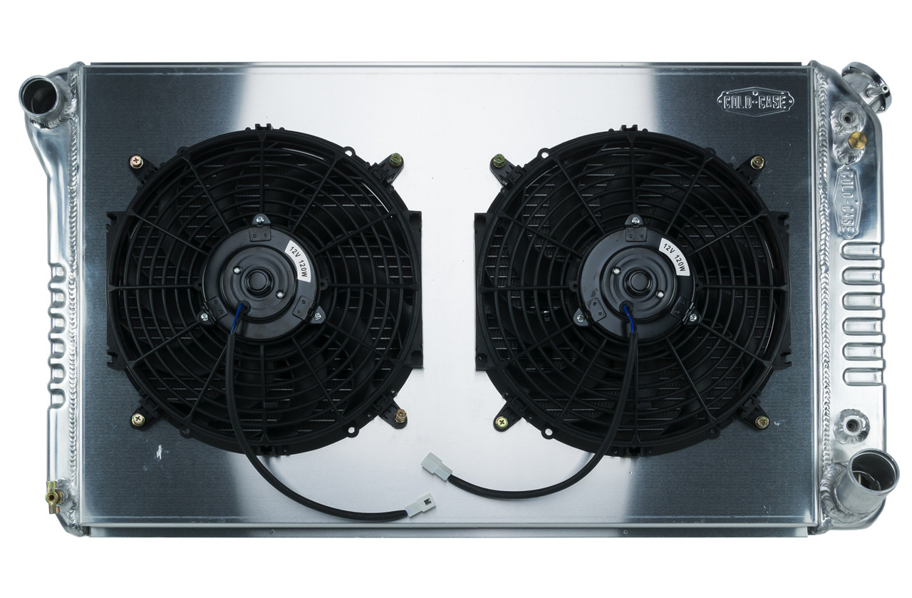 Cold Case Radiators 67-76 Chevy GMC Pickup Radiator and 12in Fan GMT558AK