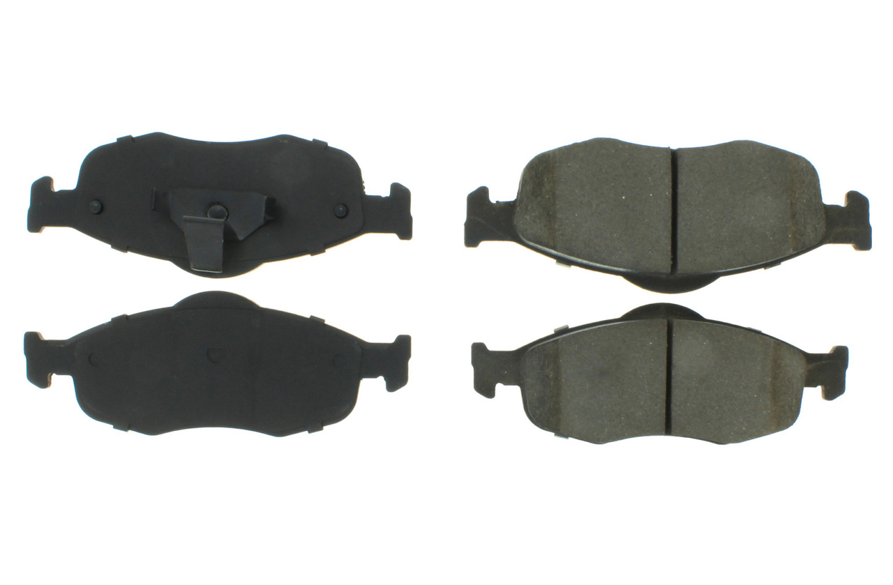 Centric Brake Parts Posi-Quiet Extended Wear Brake Pads with Shims a 106.0648