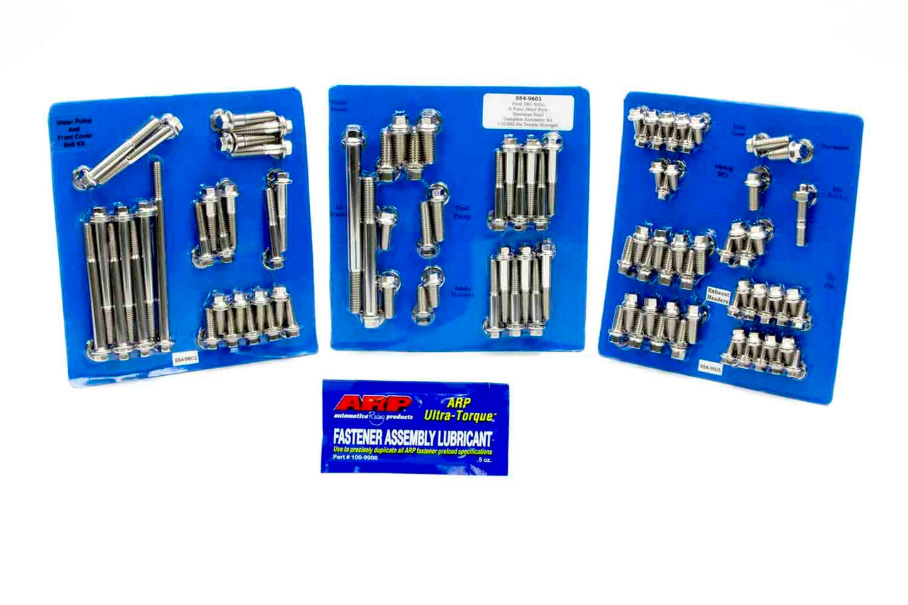 Arp SBF S/S Complete Engine Fastener Kit 6pt. 554-9601