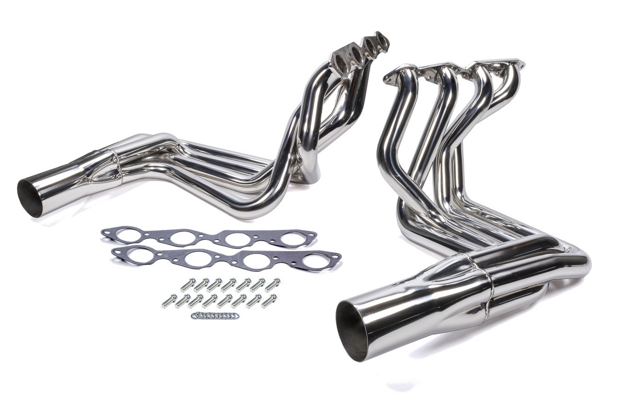 Dougs Headers BBC Side Mount Headers 304 S/S - 63-82 Vette D381-SS