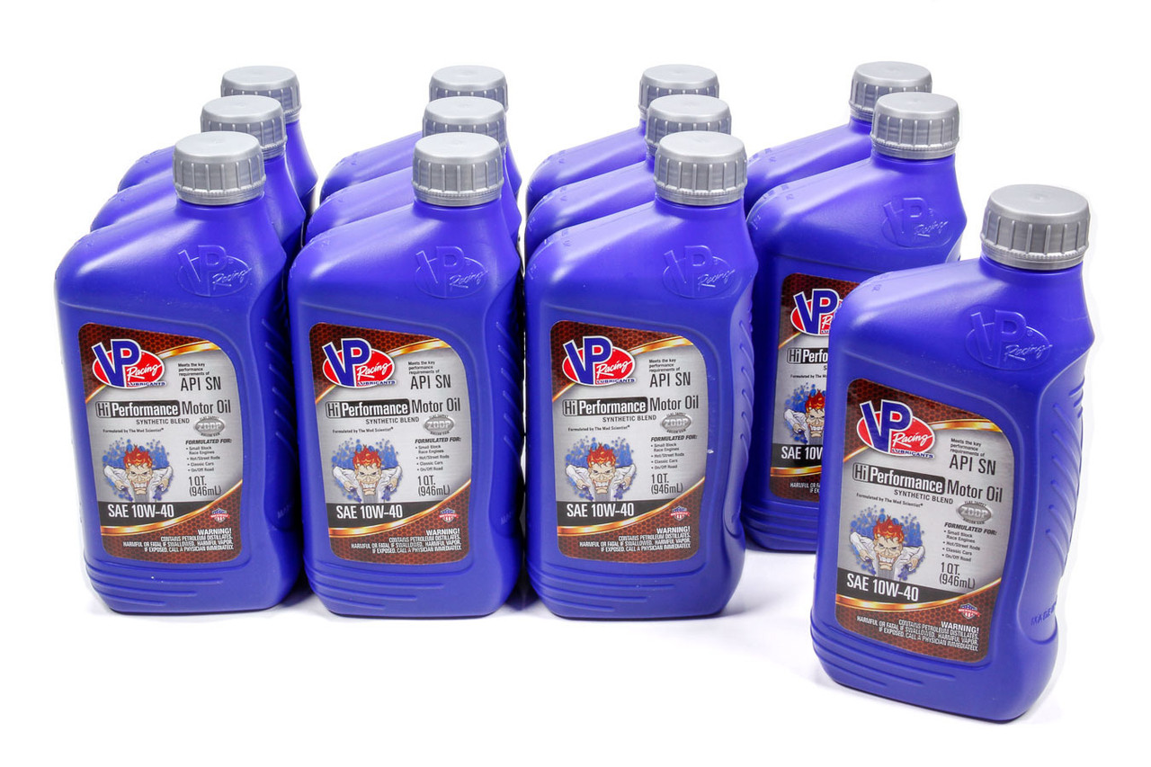 Vp Fuel Containers VP 10w40 HI-Performance Racing 32oz (Case 12) 2967