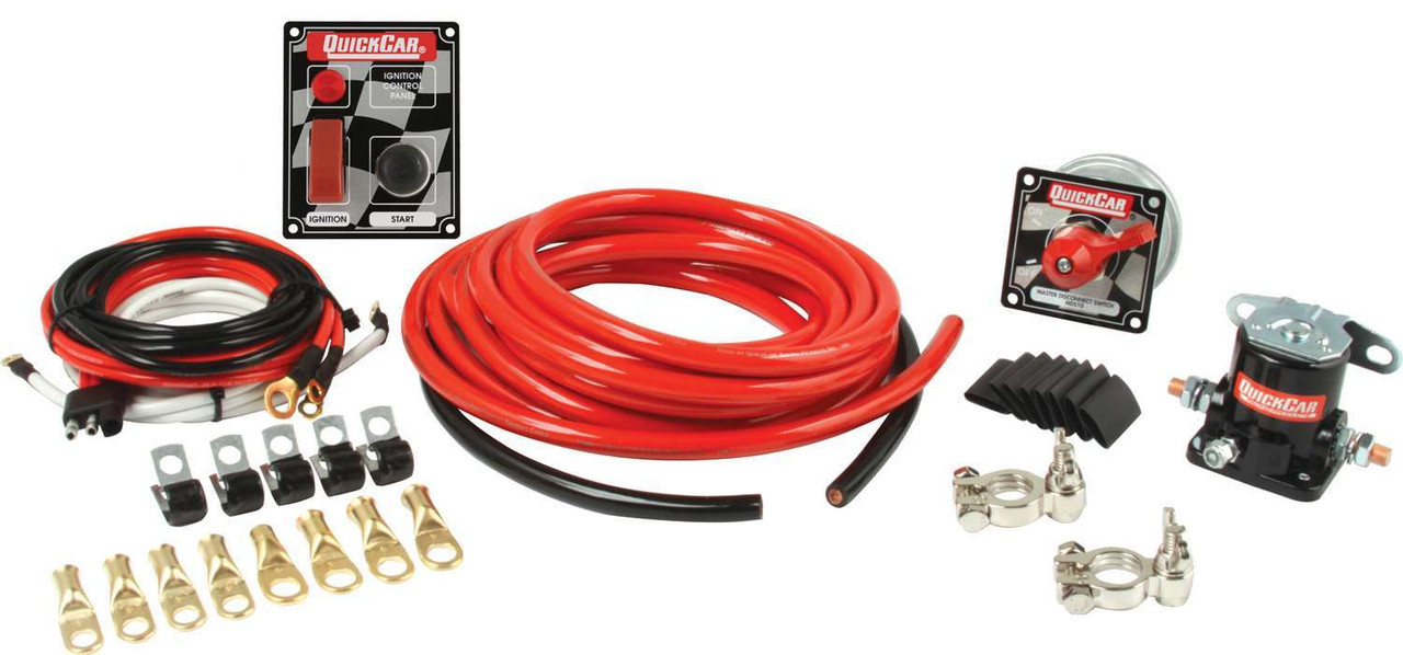 Quickcar Racing Products Wiring Kit 2 Gauge 50-230