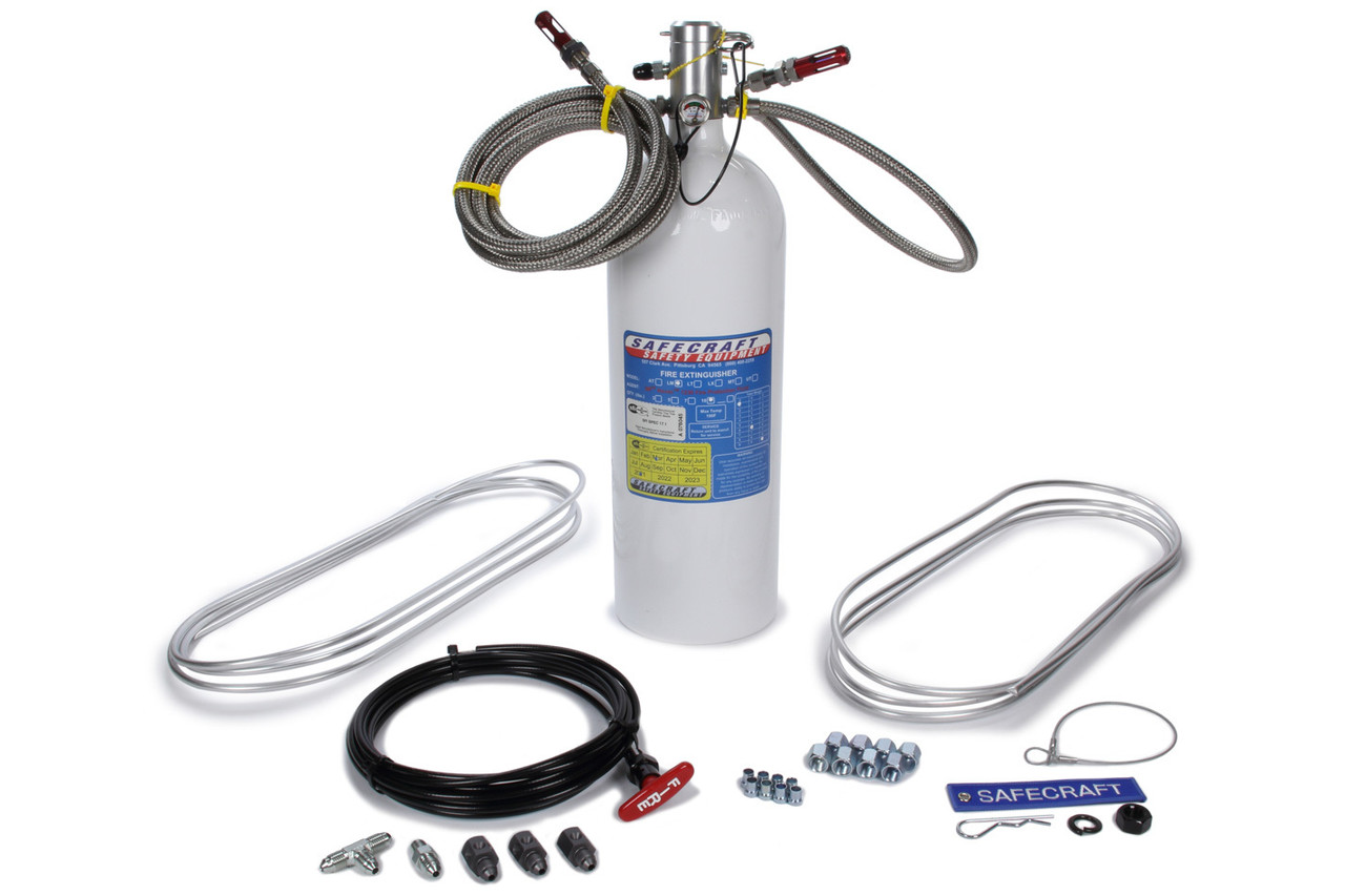 Safecraft Fire System 10lbs Novec Automatic and Manual LM10JHG-21-85-B