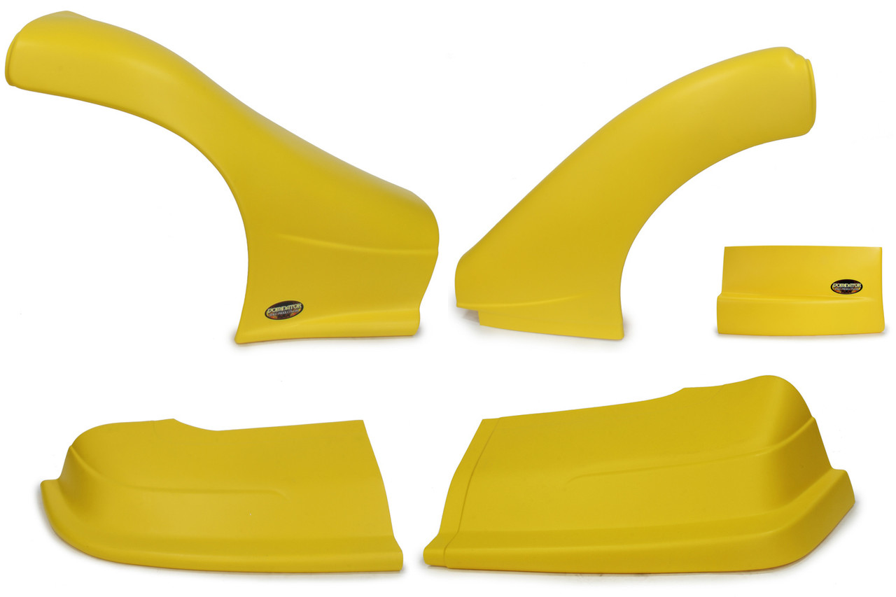 Dominator Racing Products Dominator Late Model Nose Kit Yellow 2300-YE