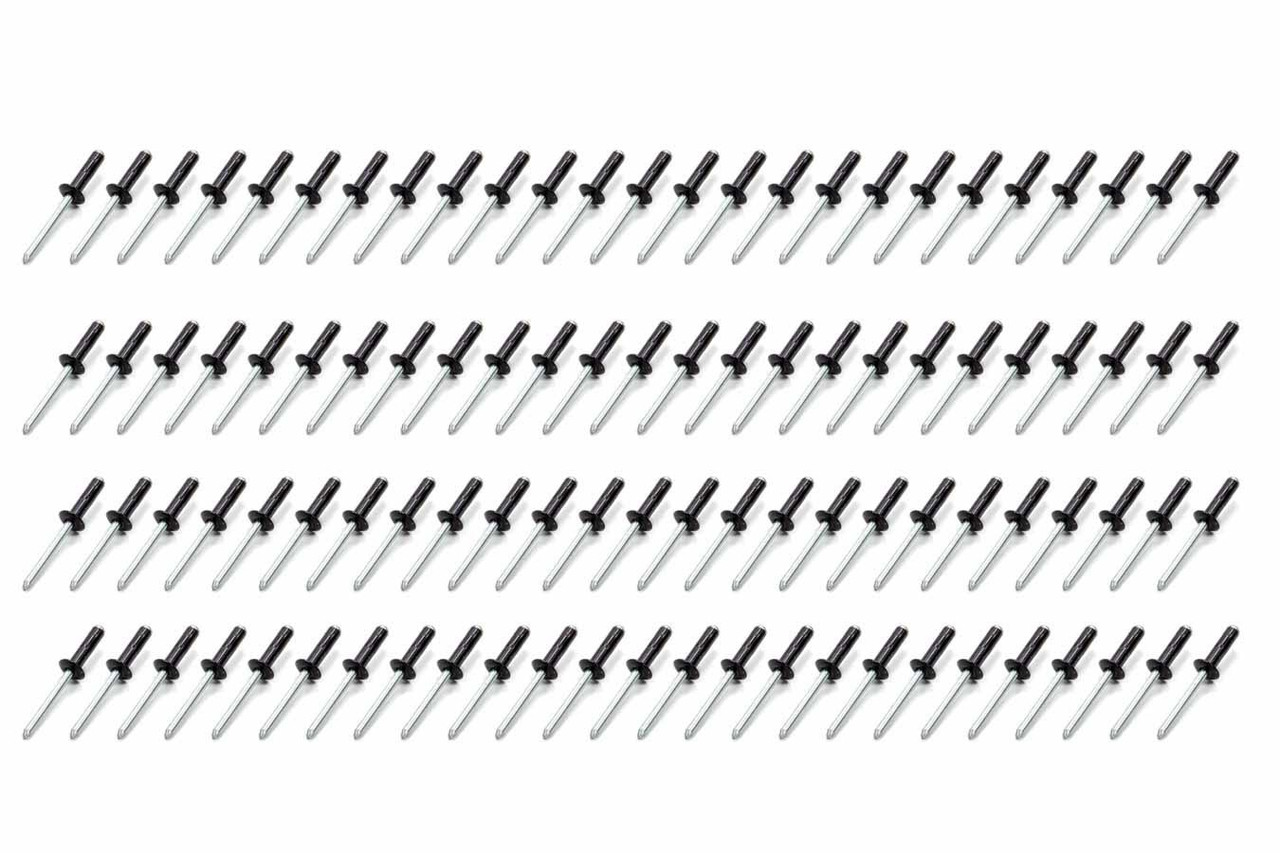 Fivestar Sm Hd Rivet Black Multi -grip 100pk 814B-100S