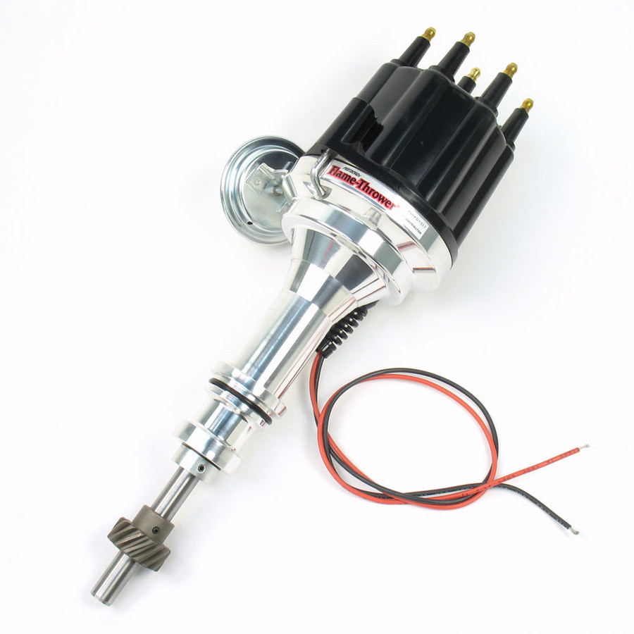 Pertronix Ignition SBF Billet Distributor w/Black Male Cap D131710