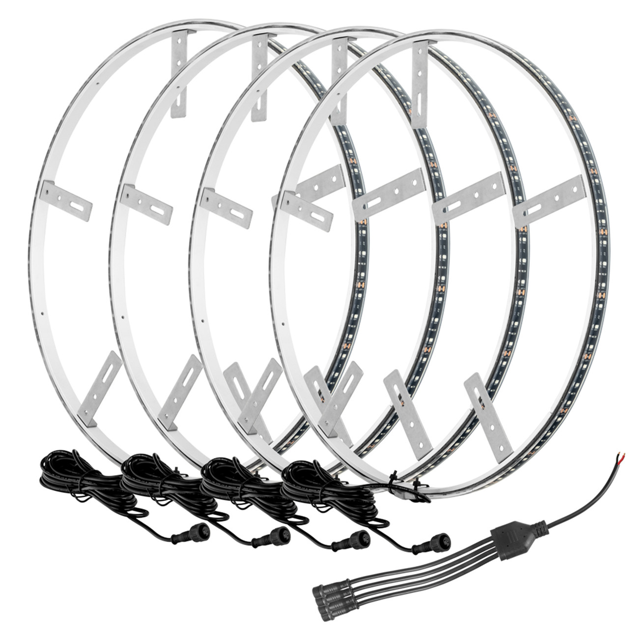 Oracle Lighting LED Light Wheel Rings ColorSHIFT 4215-334