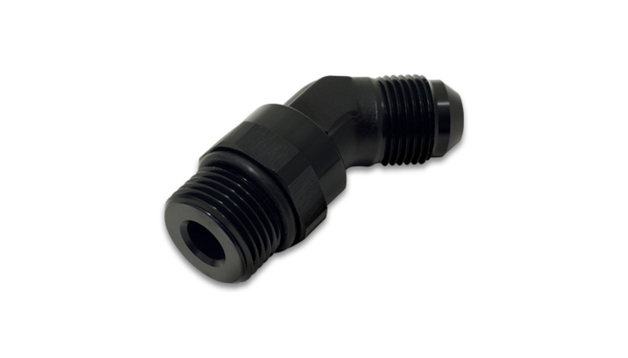 Vibrant Performance Fitting 45 degree Male -6 AN to Male Straight 16940