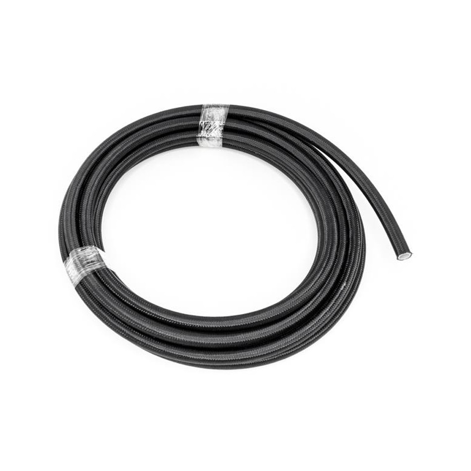 Deatschwerks #6 Black Nylon Braided PTFE Hose 20 feet 6-02-0864-20
