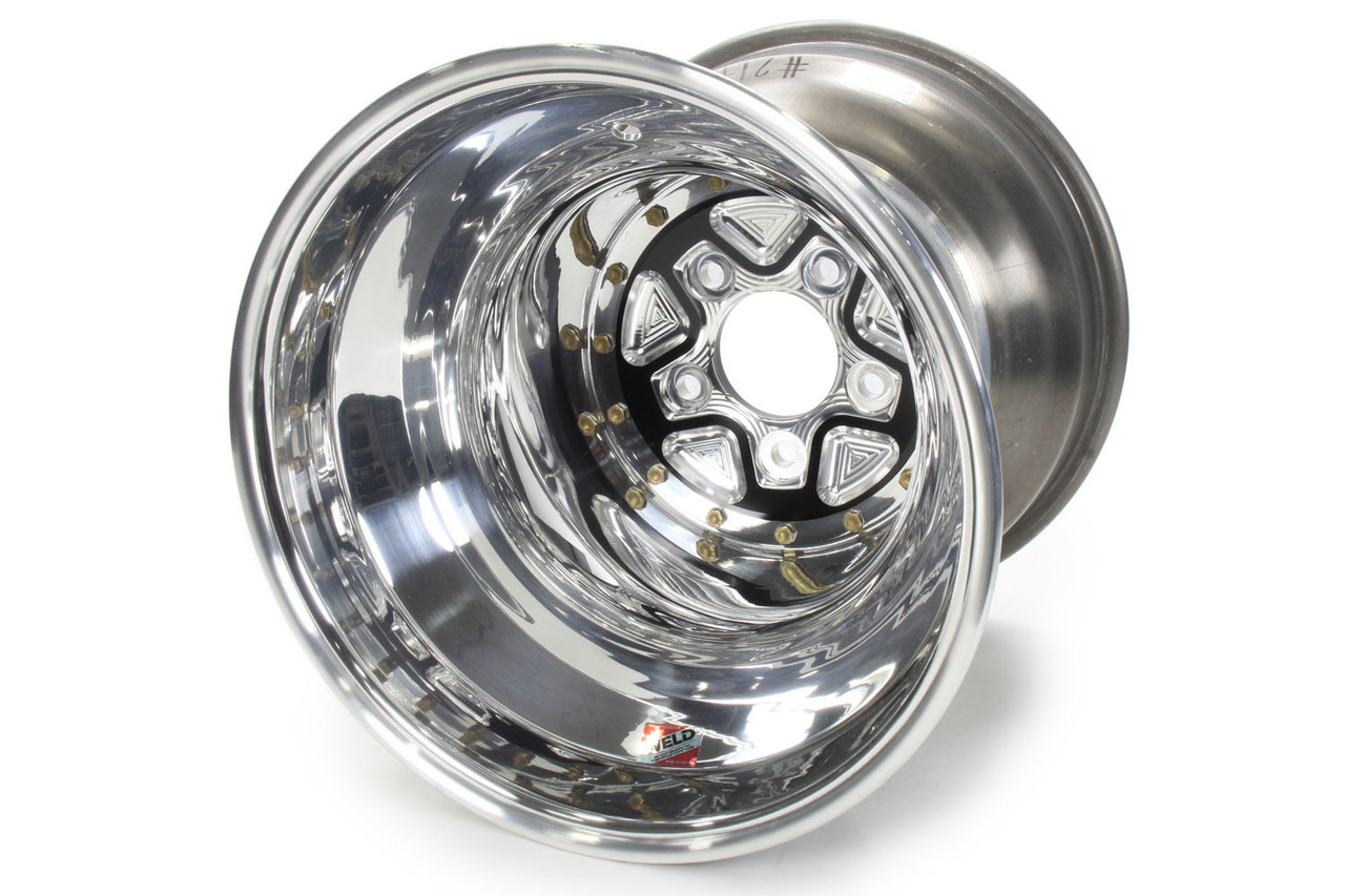 Weld Racing AlumaStar Pro Blk Wheel 16x15 5x5 4in Back Space 89B-615418K