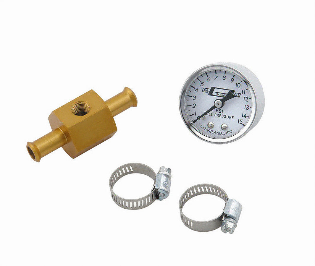 Mr. Gasket In-Line Fuel Press Gauge 1560