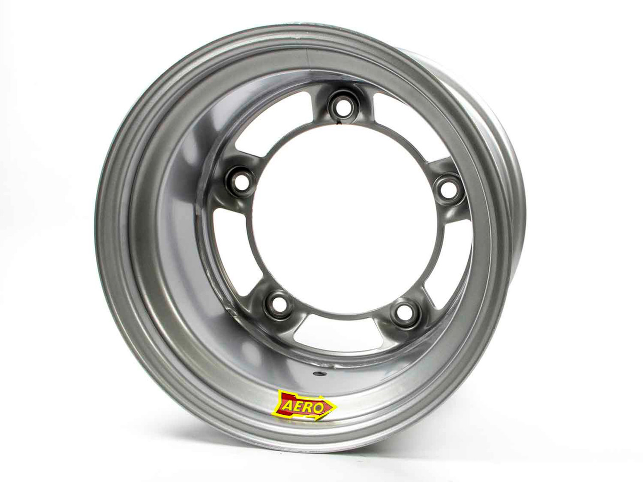 Aero Race Wheels 15x10 2in Wide 5 Silve 58-000520