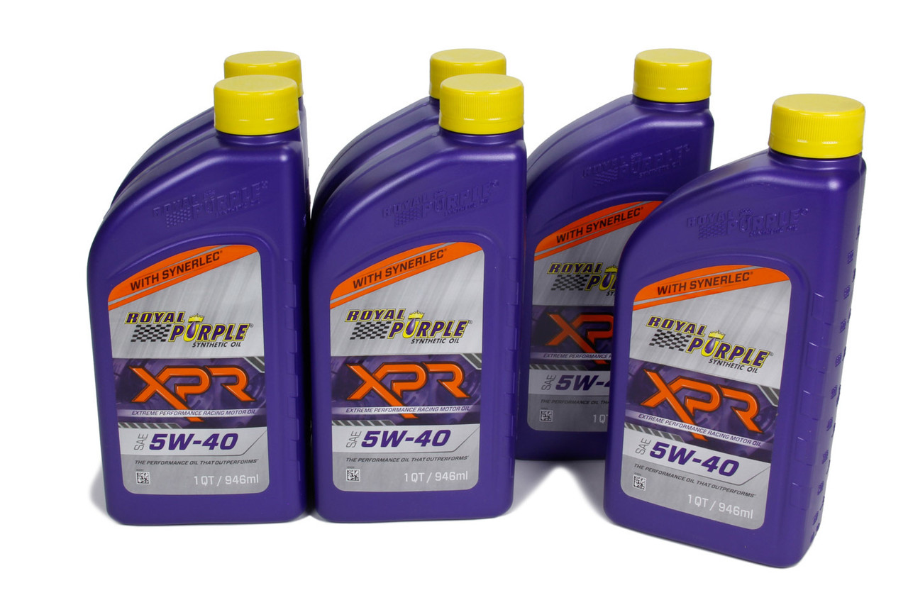 Royal Purple 5w40 XPR Racing Oil Case 6 x 1 Quart 6042