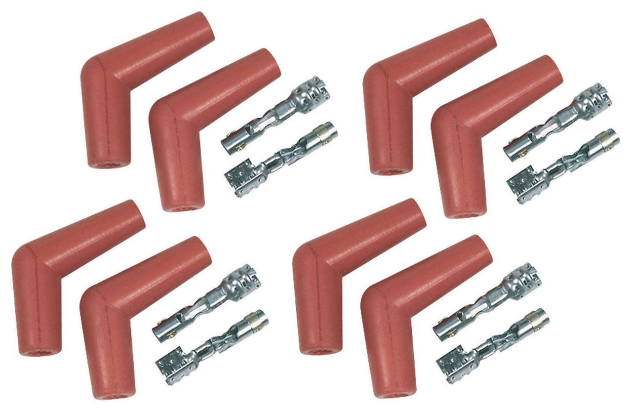 Msd Ignition 115 Deg Spark Plug Boots 8-Pack 8853