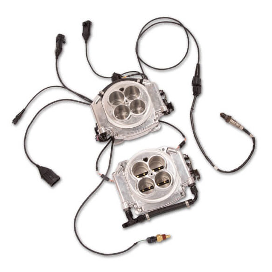 Holley Super Sniper 4150 2x4 EFI Kit - Polished 550-531