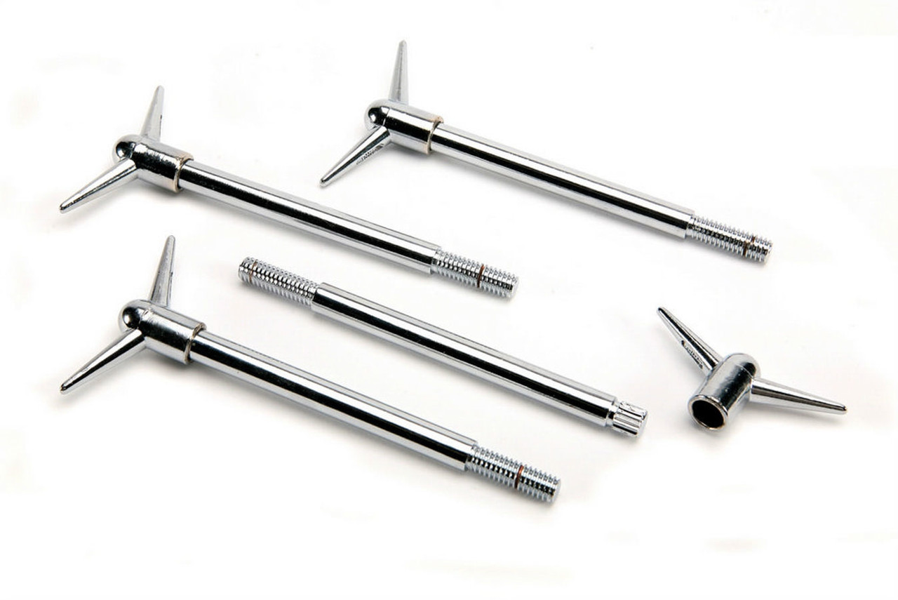 Mr. Gasket Chrome Y Wing Bolts 9829