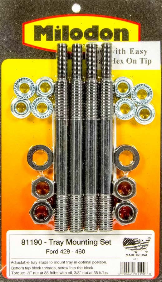 Milodon BBF Windage Tray Installation Kit 81190