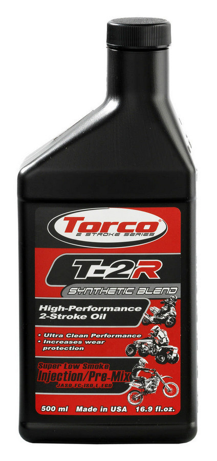 Torco T-2R Two Stroke High Per formance Oil-500-ML T920033YE