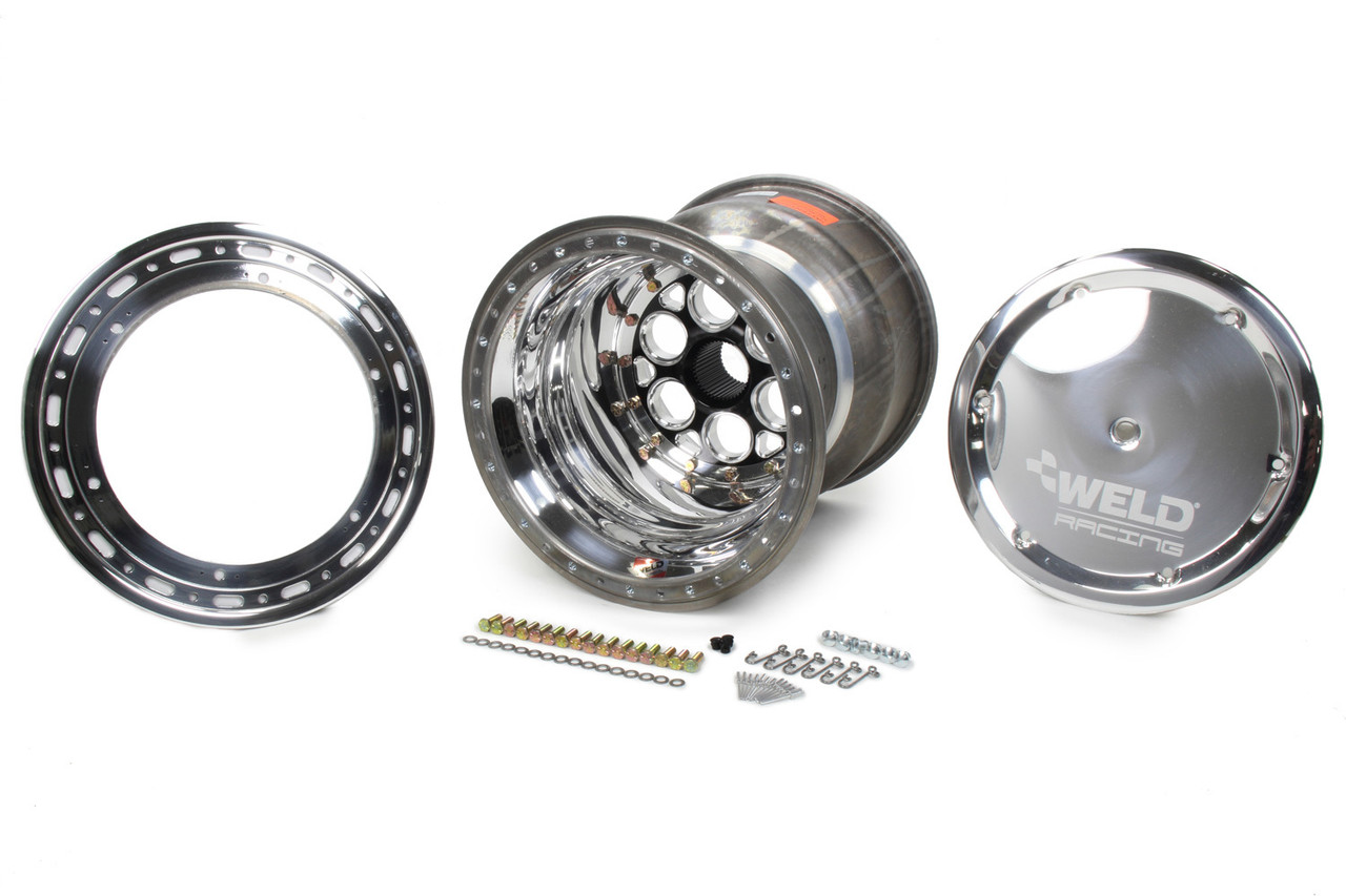 Weld Racing 15x16 42 Spline 6in BS Bead-Loc w/Cover 735B-51656-6