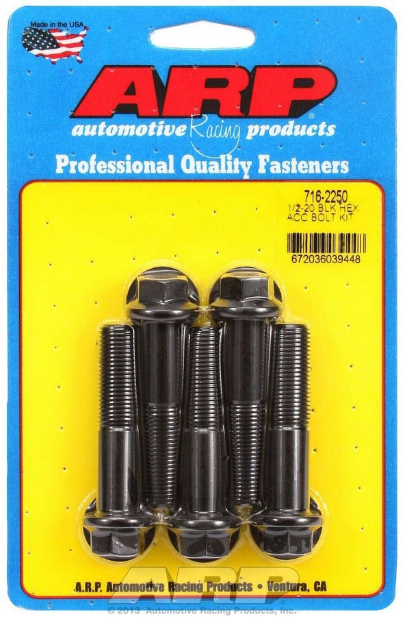 Arp Bolt Kit - 6pt. (5pk) 1/2-20 x 2.250 716-2250