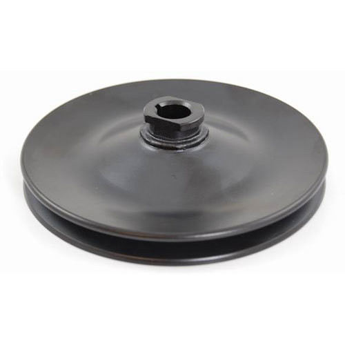 Racing Power Co-Packaged GM Power Steering Pulley Black Single Grooved R8948B