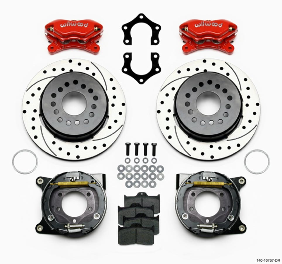 Wilwood Rear Brake Kit Dynalite Mopar / Dana w/Park Brk 140-10767-DR