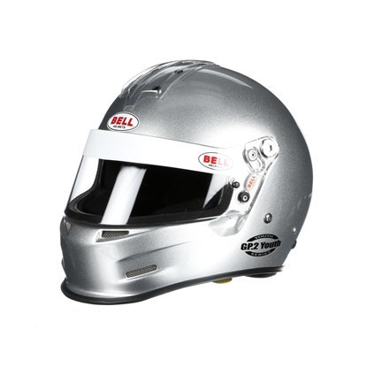 Bell Helmets GP2 Youth Helmet Silver 3XS SFI24.1-15 1425022