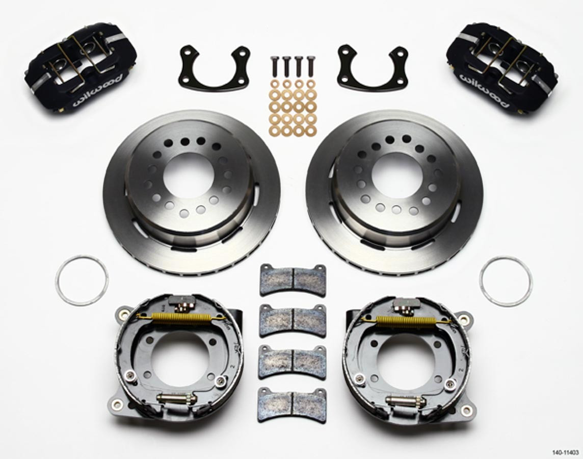 Wilwood Rear Disc Brake Kit Sml. Ford w/Parking Brake 140-11403