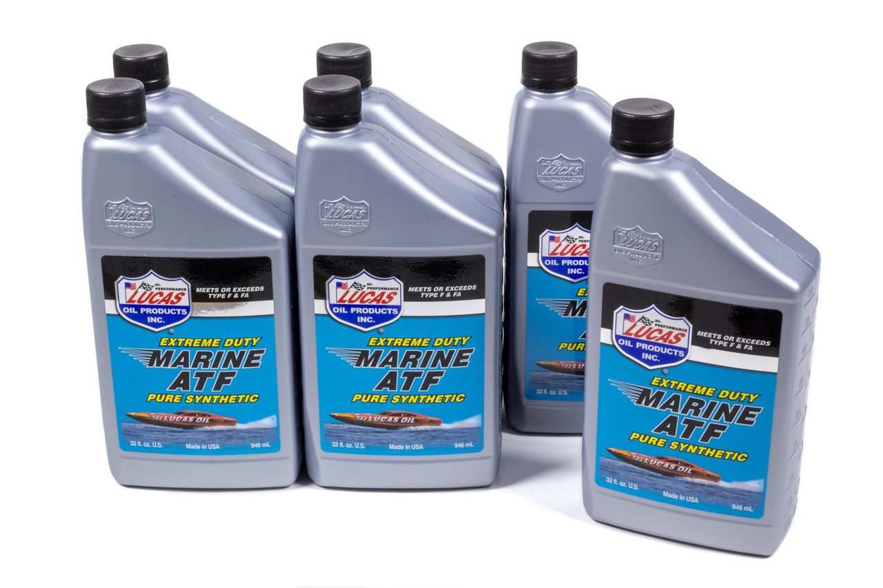 Lucas Oil Marine ATF Case 6 x 1 Qt 10651
