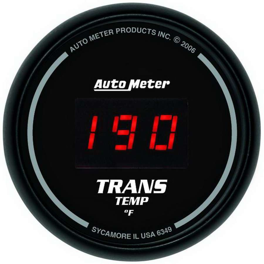 Autometer 2-1/16in DG/B Trans Temp Gauge 6349