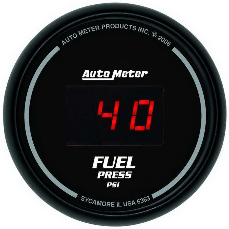 Autometer 2-1/16in DG/B Fuel Pressure Gauge 6363