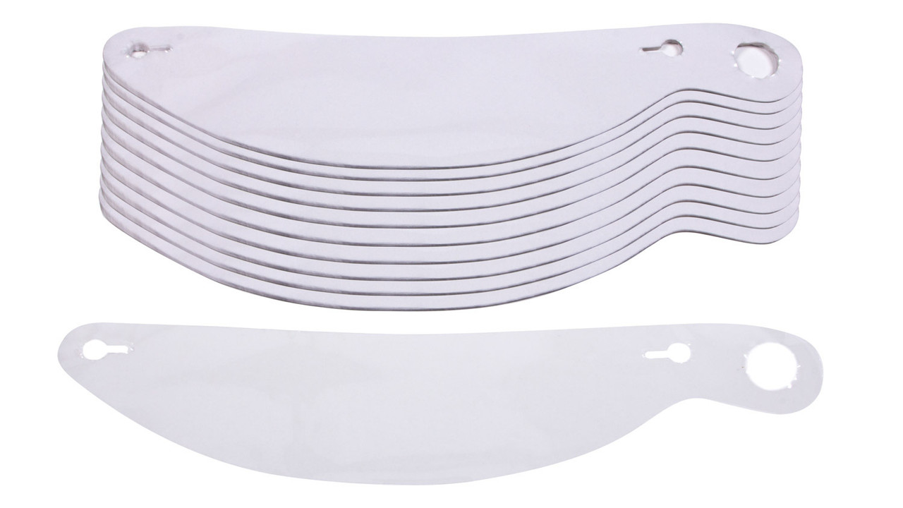 Ultra Shield Tearoffs 11.75in Curved IMP Vapor / Charger 1230