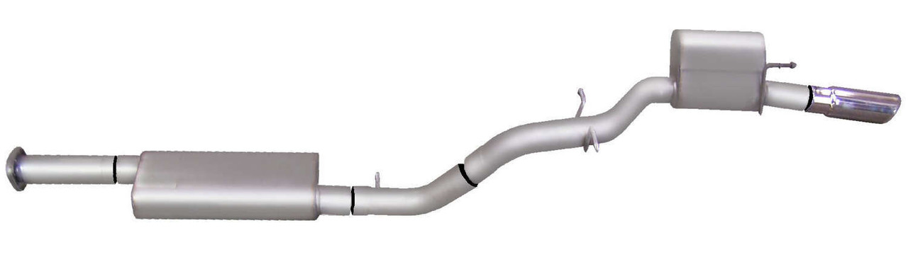 Gibson Exhaust Cat-Back Single Exhaust System Stainless 617401